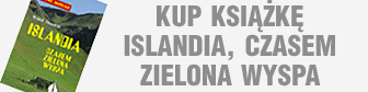 Baner Islandia, czasem zielona wyspa